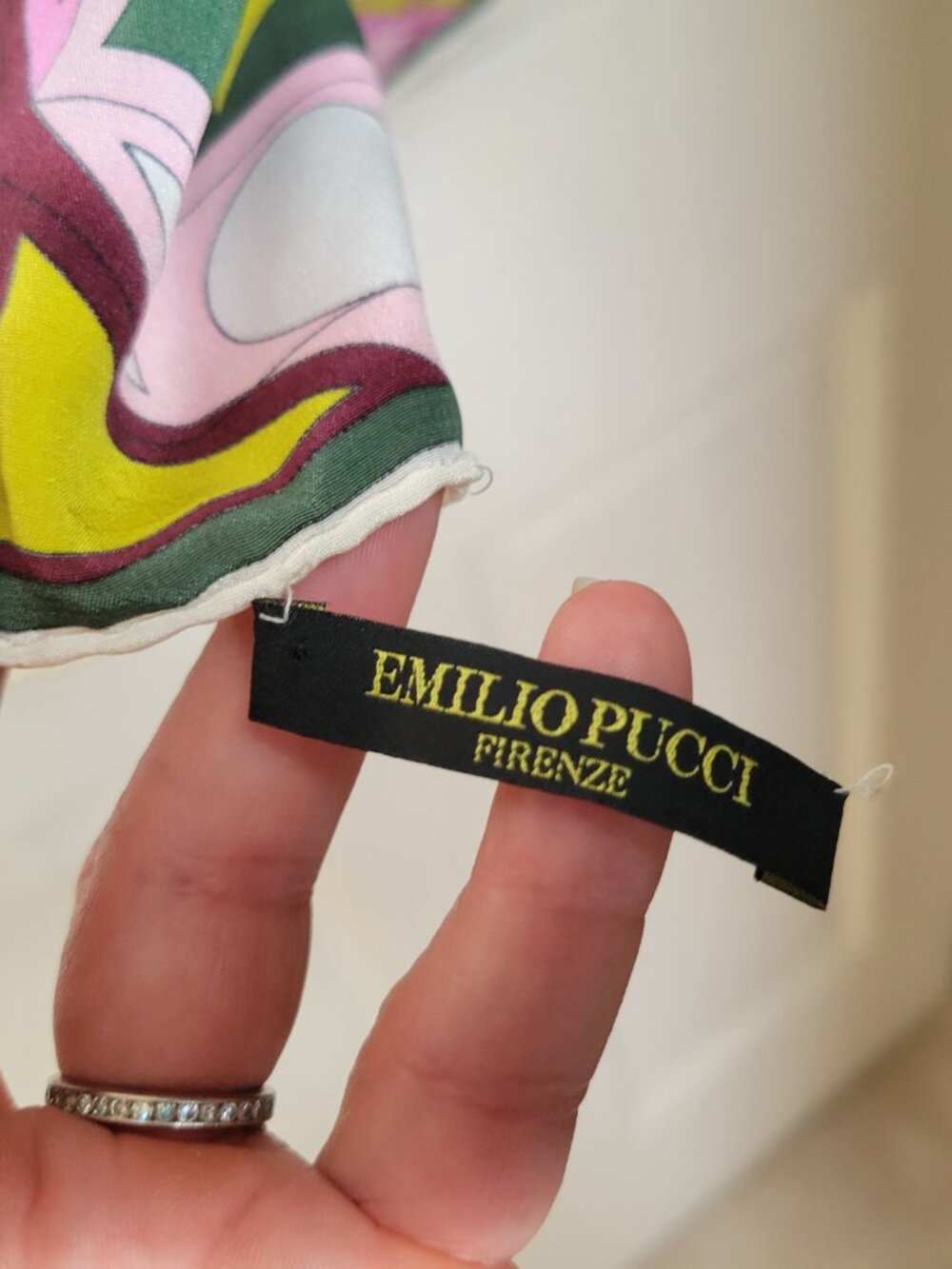 Emilio Pucci Silk Scarf - Picture 2 of 2